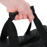 CaterGator Dash Black Nylon Heavy-Duty Insulated Soft-Sided Sandwich / Take-Out Delivery Bag - Holds (3) 12 CaterGator Dash Black Nylon Heavy-Duty Insulated Soft-Sided Sandwich / Take-Out Delivery Bag - Holds (3) 12