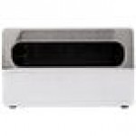 Vollrath 6513-06 Black One Sided Countertop Minifold Napkin Dispenser with Chrome Faceplate