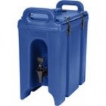Cambro 250LCD402 Camtainer® 2.5 Gallon Brick Red Insulated Beverage Dispenser
