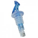 Precision Pours 112 RA F 1.5 oz. Rum Amber Measured Liquor Pourer with Fliptop - 12/Pack