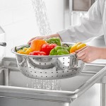 Choice 12 Qt.Stainless Steel Coarse Chinese Colander Choice 12 Qt.Stainless Steel Coarse Chinese Colander