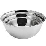 Choice Standard Stainless Steel Mixing Bowl Set - 3/Set
