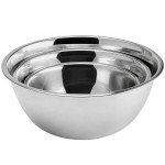Choice Standard Stainless Steel Mixing Bowl Set - 3/Set