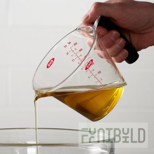 OXO 70981 Good Grips 1 Pint Clear Plastic Measuring Cup