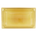 Vollrath 9006410 Super Pan® Full Size Amber High Heat Plastic Food Pan - 6