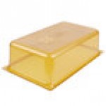 Vollrath 9006410 Super Pan® Full Size Amber High Heat Plastic Food Pan - 6