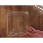 Carlisle 10220B07 StorPlus 1/2 Size Clear Polycarbonate Food Pan - 2 1/2 Carlisle 10220B07 StorPlus 1/2 Size Clear Polycarbonate Food Pan - 2 1/2