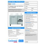 Continental Refrigerator FA43NBS 43