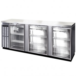 Continental Refrigerator BB90SNSSGD 90