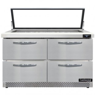 Continental Refrigerator SW48N18M-HGL-FB-D 48