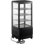 Avantco GSM-3-2-HC Black Glass Sided Pass-Through Countertop Display Refrigerator Avantco GSM-3-2-HC Black Glass Sided Pass-Through Countertop Display Refrigerator