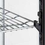 Avantco GSM-3-2-HC Black Glass Sided Pass-Through Countertop Display Refrigerator Avantco GSM-3-2-HC Black Glass Sided Pass-Through Countertop Display Refrigerator