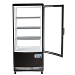 Avantco GSM-3-2-HC Black Glass Sided Pass-Through Countertop Display Refrigerator Avantco GSM-3-2-HC Black Glass Sided Pass-Through Countertop Display Refrigerator