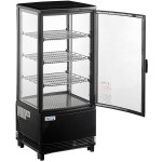 Avantco GSM-3-2-HC Black Glass Sided Pass-Through Countertop Display Refrigerator Avantco GSM-3-2-HC Black Glass Sided Pass-Through Countertop Display Refrigerator