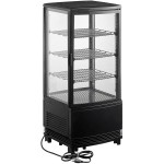 Avantco GSM-3-2-HC Black Glass Sided Pass-Through Countertop Display Refrigerator Avantco GSM-3-2-HC Black Glass Sided Pass-Through Countertop Display Refrigerator