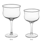 Acopa Deco 12 oz. Cocktail Glass - 6/Box
