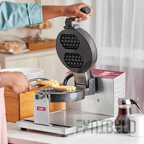 Estella WBMX1A Belgian Waffle Maker with Honeycomb Waffle Plate - 120V, 1,340W