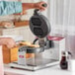 Estella WBMX1A Belgian Waffle Maker with Honeycomb Waffle Plate - 120V, 1,340W