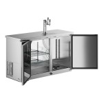 Avantco UDD-2-HC-S Triple Tap Kegerator Beer Dispenser - Stainless Steel, (2) 1/2 Keg Capacity Avantco UDD-2-HC-S Triple Tap Kegerator Beer Dispenser - Stainless Steel, (2) 1/2 Keg Capacity