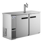 Avantco UDD-2-HC-S Triple Tap Kegerator Beer Dispenser - Stainless Steel, (2) 1/2 Keg Capacity Avantco UDD-2-HC-S Triple Tap Kegerator Beer Dispenser - Stainless Steel, (2) 1/2 Keg Capacity