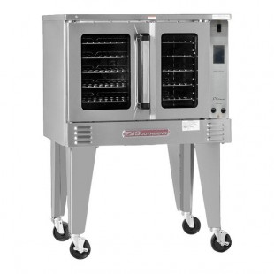 Southbend PCG50S/TD Platinum Series 5-Shelf Single Deck Full Size Standard Liquid Propane Convection Oven with Touchscreen Controls - 50,000 BTU
