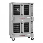Southbend PCG50S/TD Platinum Series 5-Shelf Single Deck Full Size Standard Liquid Propane Convection Oven with Touchscreen Controls - 50,000 BTU