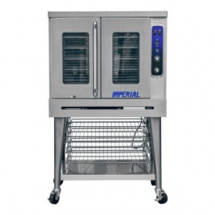 Imperial Range PCVG-1 Pro Series Single-Deck Two-Door Natural Gas Convection Oven with Two-Speed Motor - 70,000 BTU Imperial Range PCVG-1 Pro Series Single-Deck Two-Door Natural Gas Convection Oven with Two-Speed Motor - 70,000 BTU