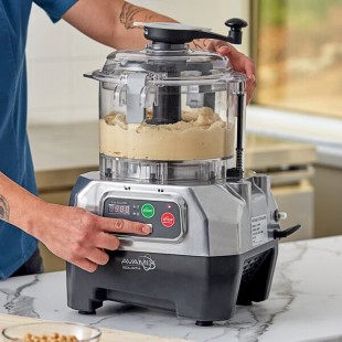 AvaMix Goliath 5 Qt. Clear Batch Bowl Food Processor - 2 hp