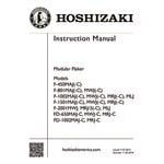 Hoshizaki F-1002MAJ-C Slim Line Series 22