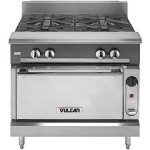 Vulcan V4B36C-LP V Series Liquid Propane 4 Burner 36
