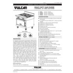 Vulcan V4B36C-LP V Series Liquid Propane 4 Burner 36