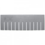 Quantum Gray Long Divider for DG93120 Dividable Grid Container - 6/Pack Quantum Gray Long Divider for DG93120 Dividable Grid Container - 6/Pack