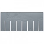 Quantum Gray Long Divider for DG93120 Dividable Grid Container - 6/Pack Quantum Gray Long Divider for DG93120 Dividable Grid Container - 6/Pack