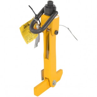Vestil Yellow Steel Reel Lifter for 2 1/2 Vestil Yellow Steel Reel Lifter for 2 1/2