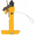 Vestil Yellow Steel Reel Lifter for 2 1/2