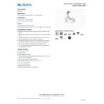 Sloan 24501001 ADA Height Elongated Wall-Mounted Manual Toilet with Royal 111 Polished Chrome Flushometer - 1.28 GPF Sloan 24501001 ADA Height Elongated Wall-Mounted Manual Toilet with Royal 111 Polished Chrome Flushometer - 1.28 GPF