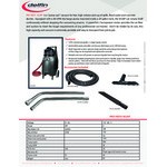 Delfin Industrial Pro HEPA 20 Gallon Pump-Out Wet / Dry Canister Vacuum with Toolkit HV109 - 115V Delfin Industrial Pro HEPA 20 Gallon Pump-Out Wet / Dry Canister Vacuum with Toolkit HV109 - 115V