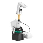 Sloan 3346087 ESD-500-CP Polished Chrome Sensor Foam Soap Dispenser with 5 1/4 Sloan 3346087 ESD-500-CP Polished Chrome Sensor Foam Soap Dispenser with 5 1/4