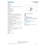 Sloan 3346087 ESD-500-CP Polished Chrome Sensor Foam Soap Dispenser with 5 1/4 Sloan 3346087 ESD-500-CP Polished Chrome Sensor Foam Soap Dispenser with 5 1/4