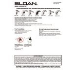 Sloan 3346087 ESD-500-CP Polished Chrome Sensor Foam Soap Dispenser with 5 1/4 Sloan 3346087 ESD-500-CP Polished Chrome Sensor Foam Soap Dispenser with 5 1/4
