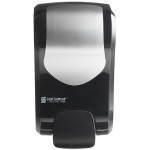 San Jamar S970BKSS Summit Rely Black Manual Hand Soap, Sanitizer, and Lotion Dispenser - 5 3/16 San Jamar S970BKSS Summit Rely Black Manual Hand Soap, Sanitizer, and Lotion Dispenser - 5 3/16