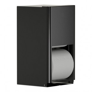 Bradley Elvari 5B2-110000-BB Black Stainless Steel Surface-Mounted Multi-Roll Toilet Tissue Dispenser Bradley Elvari 5B2-110000-BB Black Stainless Steel Surface-Mounted Multi-Roll Toilet Tissue Dispenser