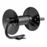 Regency Hand-Crank Open Powder-Coated Steel Hose Reel for 100' x 3/8