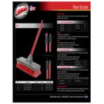 Libman 547 Red Floor Scrub