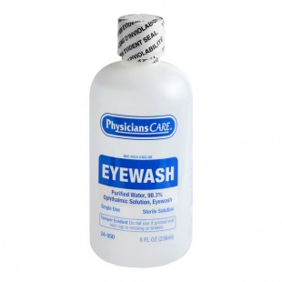 PhysiciansCare 24-050 8 oz. Eyewash Bottle - 12/Case