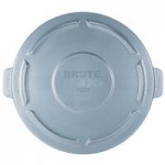 Rubbermaid® FG262000GRAY BRUTE 20 Gallon Gray Round Trash Can