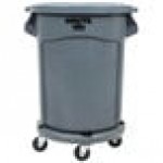 Rubbermaid® FG262000GRAY BRUTE 20 Gallon Gray Round Trash Can