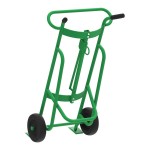Valley Craft 1,000 lb. 2-Wheel Steel Drum Truck with Mold-On Rubber Wheels F81895A3 Valley Craft 1,000 lb. 2-Wheel Steel Drum Truck with Mold-On Rubber Wheels F81895A3