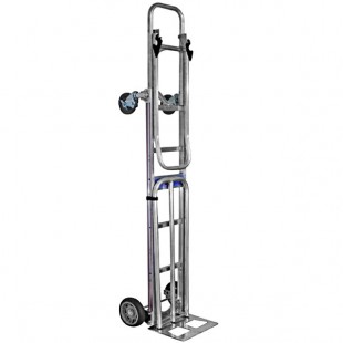 B&P Manufacturing 500 / 1,200 lb. Folding Snack Hand Truck with 14