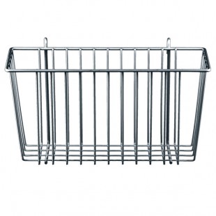 Metro H209C Chrome Storage Basket for Wire Shelving 13 3/8